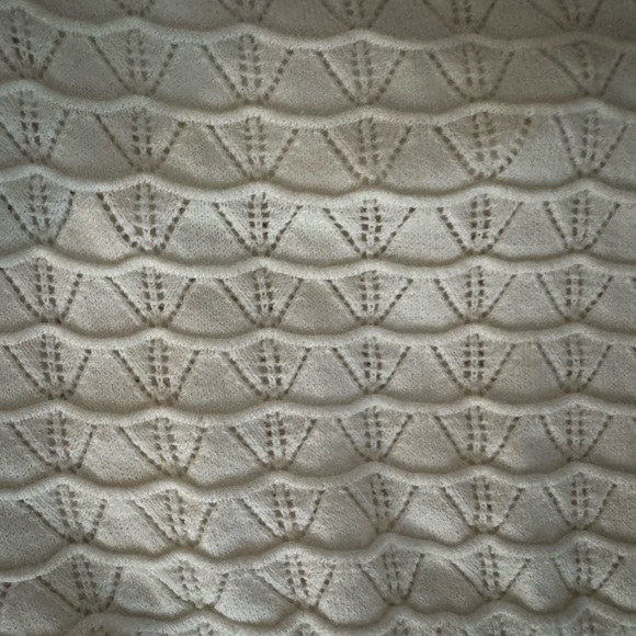 American Eagle Outfitters Cream Knit Tube Top S - Picture 4 of 4